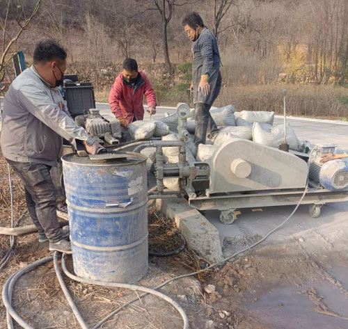 大庆路面下沉注浆